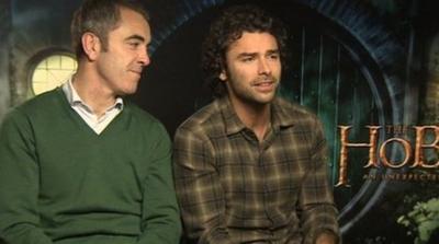 James Nesbitt and Aidan Turner