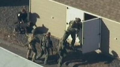 Police break into Sandy Hook school, Newtown, Connecticut