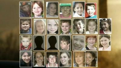 Victims of the school massacre