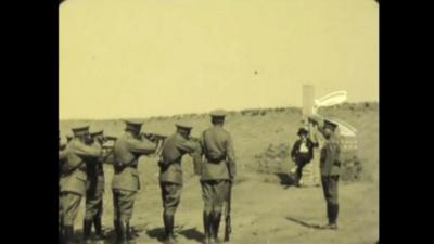 A clip from the film showing the execution of Alfredo Jauregui