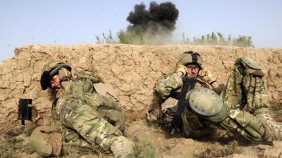 British troops
