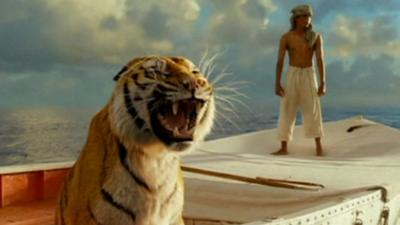 A scene from Life of Pi