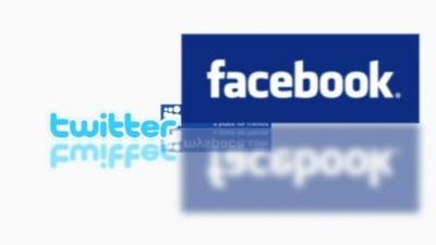 twitter; facebook