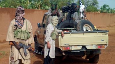 Islamist fighters in Kidal. August 2012