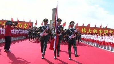 Chinese military parade