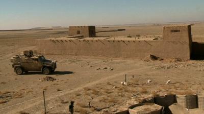 Military fort in Afghanistan