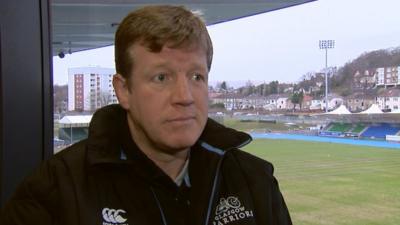 Glasgow Warriors forwards coach Shade Munro