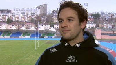 Glasgow Warriors stand-off Ruaridh Jackson