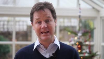 Deputy Prime Minister Nick Clegg