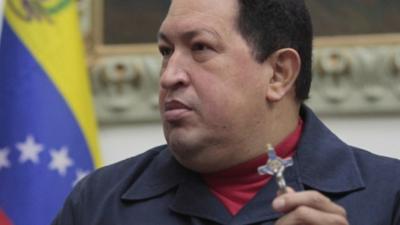 Venezuelan President Hugo Chavez