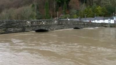 Bridge in Machynlleth