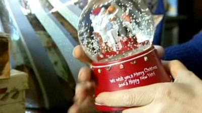 Christmas snowglobe