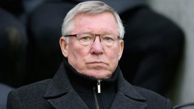 Manchester United boss Sir Alex Ferguson