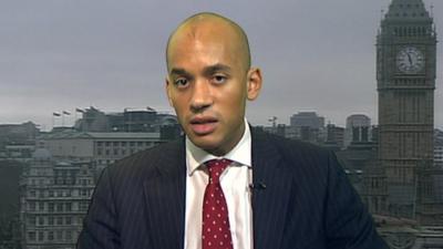 Shadow business secretary Chuka Umunna