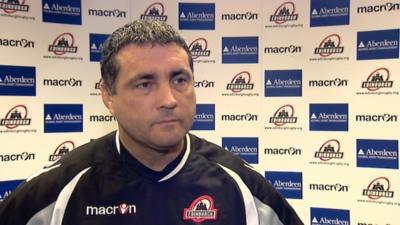 Edinburgh Rugby head coach Michael Bradley