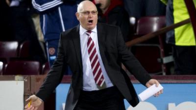 Heart of Midlothian manager John McGlynn