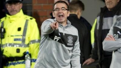 Hibernian manager Pat Fenlon