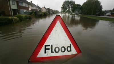 Flood sign