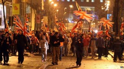 Protests in Northern Ireland