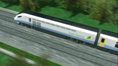 An image of the planned new trains
