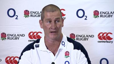 England head coach Stuart Lancaster