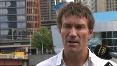 Former Wimbledon champion Pat Cash