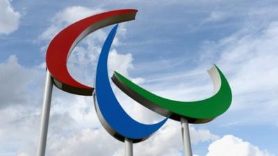 The Paralympic symbol