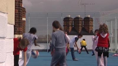 Children in playground