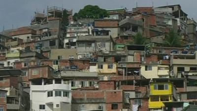 Rio de Janeiro's shanty-towns or favelas