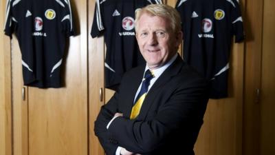 Scotland coach Gordon Strachan