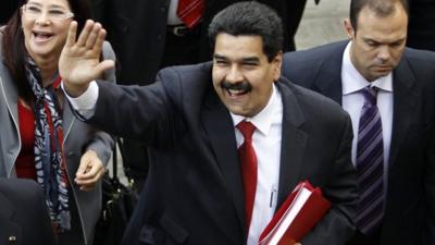 Venezuela's Vice President Maduro