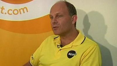 Scoot chief executive Campbell Wilson