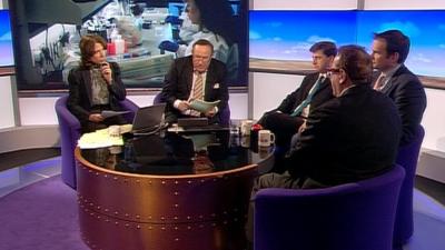 Daily Politics panel debate Lord Saatchi film