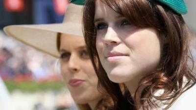 Princess Beatrice and Princess Eugenie