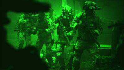 A scene from Zero Dark Thirty