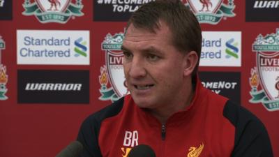 Liverpool manager Brendan Rodgers