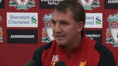 Liverpool manager Brendan Rodgers