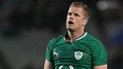 Ireland captain Jamie Heaslip