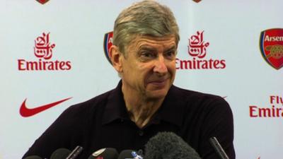 Arsenal boss Arsene Wenger