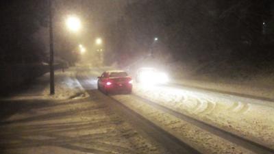 Snowy street