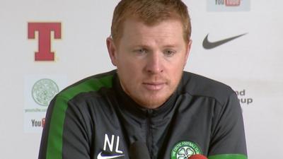 Celtic manager Neil Lennon