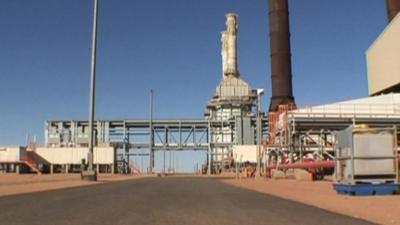 Algerian gas plant