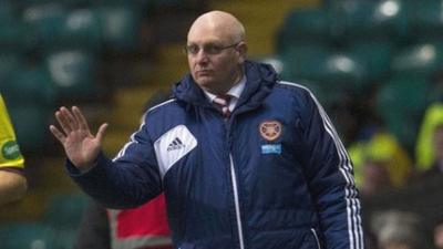 Hearts manager John McGlynn