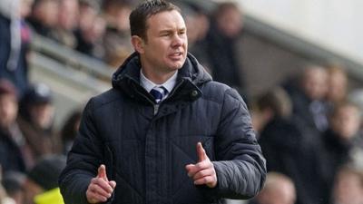 Ross County manager Derek Adams