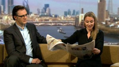 Deborah Haynes and David Morrissey review the Sunday papers