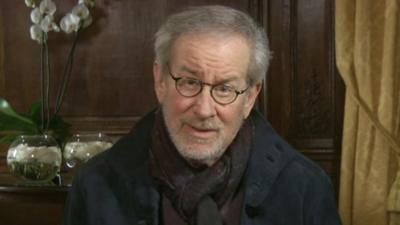 Steven Spielberg on the Andrew Marr Show