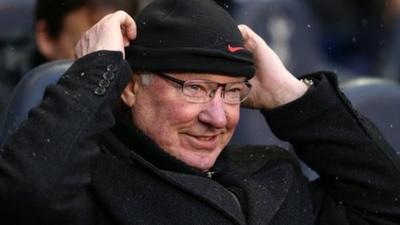 Manchester United manager Sir Alex Ferguson