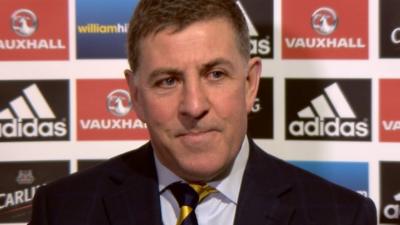 Scotland assistant manager Mark McGhee