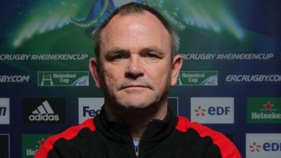 Ulster coach Mark Anscombe