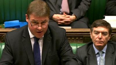 Defence Minister Mark Francois (left)